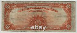 1922 $10 Gold Certificate Note Large S/n Fr. 1173 Pmg Very Fine Vf 25 (045)