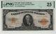 1922 $10 Gold Certificate Note Large S/n Fr. 1173 Pmg Very Fine Vf 25 (496)