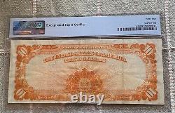 1922 $10 Gold Certificate Note PMG Certified 35 Choice Very Fine EPQ