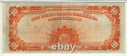 1922 $10 Gold Certificate Note Speelman / White Fr. 1173 Pmg Very Fine Vf 30 Epq