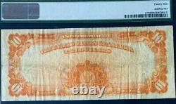 1922 $10 Gold Certificate Pmg25 Very Fine, Speelman/white 3894