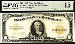 1922 $10? (Gold Certificate)(Star? Note) PMG 15 No Comments
