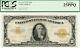 1922 $10 Large Size Gold Certificate Attractive & Bright Pcgs Very Fine 25 Ppq