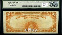 1922 $10 Star Note Gold Certificate Fr. 1173 Very Fine 718754D