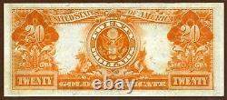 1922 $20 Gold Certificate FR-1187 PCGS Graded Very Fine 35