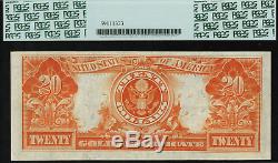 1922 $20 Gold Certificate FR-1187 STAR NOTE Graded PCGS 40 Extremely Fine