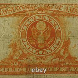 1922 $20 Gold Certificate Fine SKU #54973
