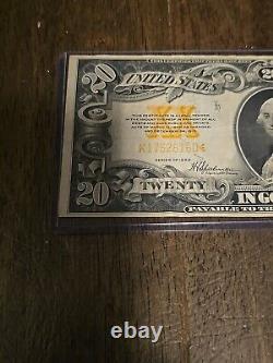 1922 $20 Gold Certificate Fr. 1187 Fine See Photos