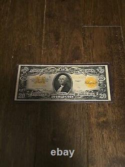 1922 $20 Gold Certificate Fr. 1187 Fine See Photos