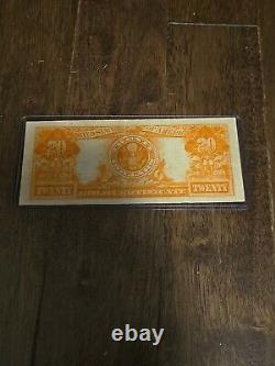 1922 $20 Gold Certificate Fr. 1187 Fine See Photos