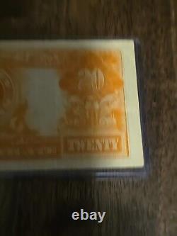 1922 $20 Gold Certificate Fr. 1187 Fine See Photos