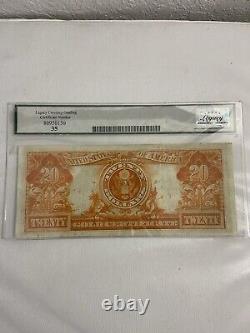 1922 $20 Gold Certificate Fr. 1187 Legacy Graded