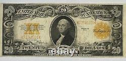 1922 $20 Gold Certificate Fr-1187, Original Very Fine