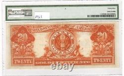 1922 $20 Gold Certificate, Fr-1187, Pmg Choice Very Fine-35 Bright & Fresh