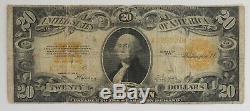 1922 $20 Gold Certificate Fr#1187 Vg / F Very Good To Fine (059)