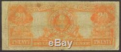 1922 $20 Gold Certificate Large Size Fine+ /N-912