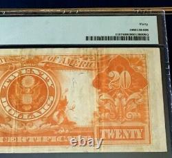 1922 $20 Gold Certificate Pmg40 Extremely Fine, Speelman/white, Beautiful 3760