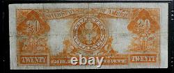 1922 $20 Gold Certificate! Pmg 12 Fine Paper Pull Affordable
