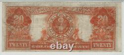 1922 $20 Gold Certificate Star Note Fr. 1187 Pmg Certified Very Fine 30 (768d)