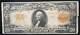 1922 $20 Gold Certificate US Currency F Fine