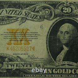 1922 $20 Gold Certificate VF-25 PMG