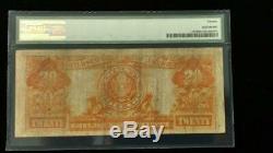 1922 $20 Gold Certificate Very Fine-20 PMG Fr#1187