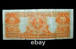 1922 $20 Gold Certificate Vf Very Fine Apparent Seal Cert 092 Trusted