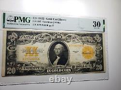 1922 $20 PMG VF 30 Gold Certificate Fr. 1187 Choice Very Fine Twenty