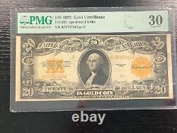 1922 $20 PMG VF 30 Gold Certificate Fr. 1187 Choice Very Fine Twenty b. Ts