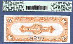 1922 $50 Fr-1200 Gold-certificate Pcgs Ex Fine 40 Great Color