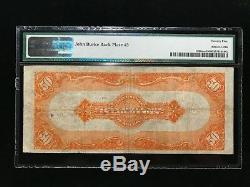 1922 $50 Gold Certificate MULE Bp#3 Small Sn PMG VF25 Very Fine Fr1200am Fifty