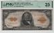 1922 $50 Gold Certificate Note Fr. 1200 Large S/N Speelman White PMG Very Fine 25