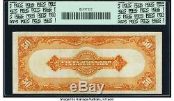 1922 $50 Gold Certificate Pcgs Very Fine 25. (problem Free)