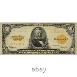 1922 $50 Large Gold Certificate, PMG VF 25 FR#1200