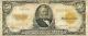 1922 $50 Large Gold Certificate Ulysses Grant Portrait Attractive Very Fine