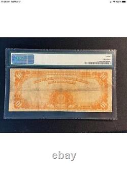 1922 Fr. 1173 $10 Gold Certificate PMG 20 Very Fine