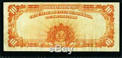 1922 Series MULE $10 Ten Dollar Gold Certificate PMG 30 Very Fine FR-1173m