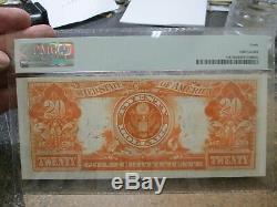 1922 Us $20 Gold Certificate Large Note Pmg 40 Extra Fine Condition
