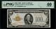 1928 $100 Gold Certificate FR-2405 Graded PMG 40 Extremely Fine