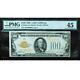 1928 $100 Gold Certificate FR# 2405 PMG 45 Extra Fine, Stunning Quality