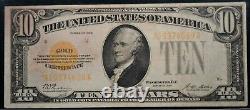 1928 $10 GOLD CERTIFICATE Fr. #2400 PCGS VERY FINE 20 INTEGRITY OF VERY CHOICE