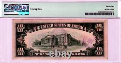 1928 $10 Gold Certificate AA Block Woods/Mellon PMG Choice Very Fine 35 Fr#2400