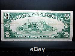1928 $10 Gold Certificate Ch-xf Extra Fine L@@k Now Yellow Seal B Trusted