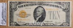 1928 $10 Gold Certificate FR2400 VF Very Fine dbkjA