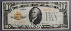 1928 $10 Gold Certificate FR2400 VF Very Fine dbkjB