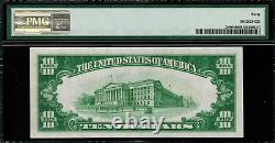 1928 $10 Gold Certificate FR-2400 Graded PMG 40 Extremely Fine