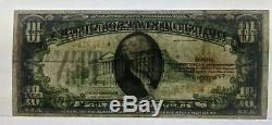 1928 $10 Gold Certificate FR-2400 PCGS VF25 Very Fine Yellow Seal Note
