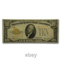 1928 $10 Gold Certificate Fine Details SKU #55514