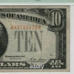 1928 $10 Gold Certificate Note Fr. 2400 AA Block PMG Choice Very Fine VF 30