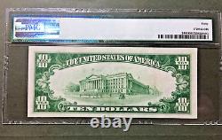 1928 $10 Gold Certificate PMG 40 Extremely Fine Serial No A 83400900 A